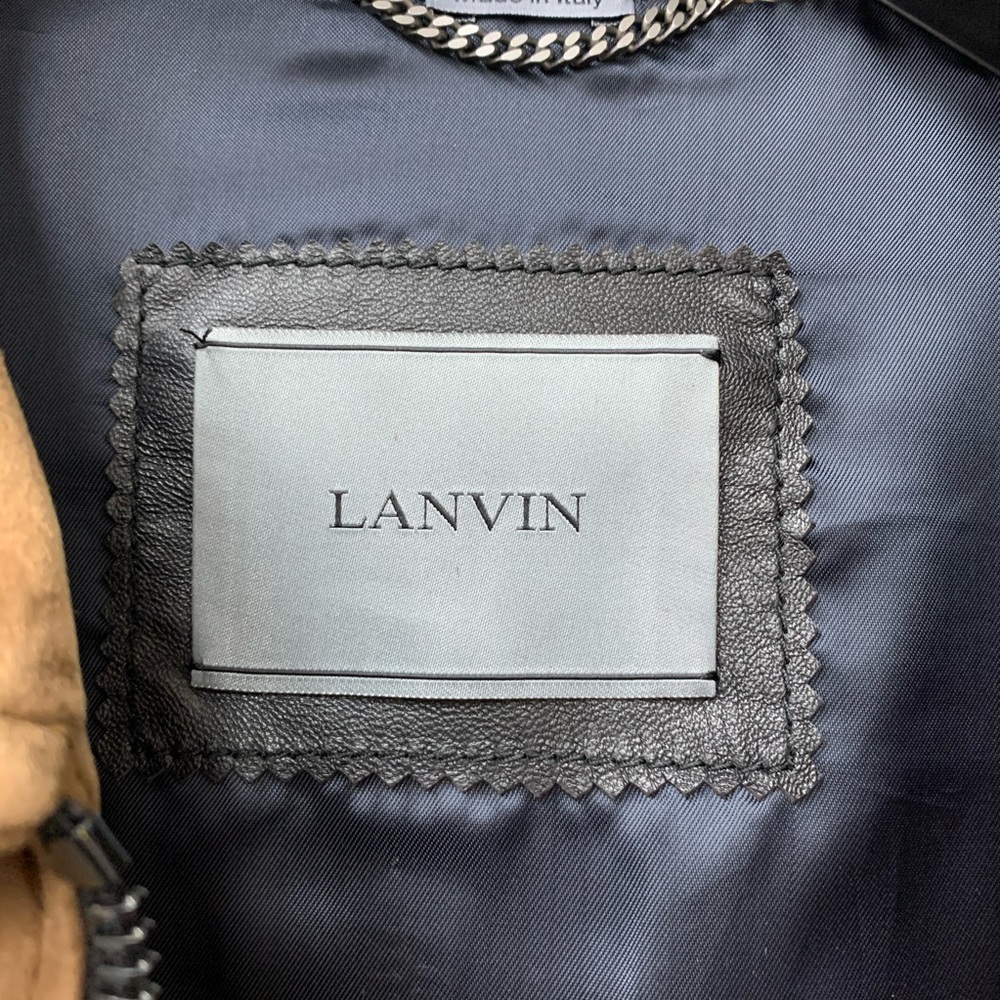 Lanvin Suede Lambskin Zipped Jacket - Picture 7 of 9